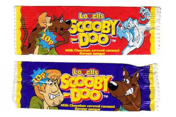 Scooby-Doo-chocolate bars