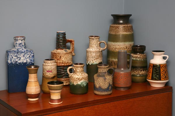 West-German-pottery-collection